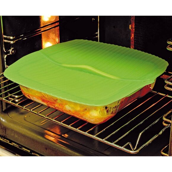 Set of 2 new (unboxed) Charles Viancin Banana Leaf Reusable Bakeware Covers - Picture 10 of 13